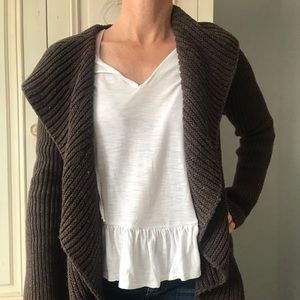 Drape sweater